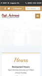 Mobile Screenshot of captandersons.com